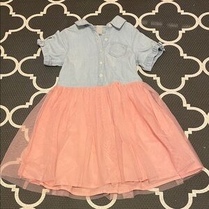 OshKosh B'gosh Pink and Blue Kids Dress